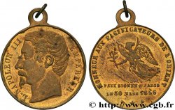 SECOND EMPIRE Médaillette, Paix après la Guerre de Crimée TTB+