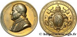 ITALIA - ESTADOS PONTIFICOS - PIE IX (Giovanni Maria Mastai Ferrettii) Médaille, Jubilé épiscopal du pontife
