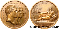 PREMIER EMPIRE Médaille, Paix de Tilsit, refrappe