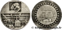 QUINTA REPUBLICA FRANCESA Médaille, Association nationale de la meunerie française