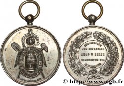 BELGIQUE - ROYAUME DE BELGIQUE - LÉOPOLD II Médaille, Inauguration du local Aidez-vous vous même