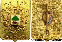 POLICE ET GENDARMERIE Plaque, Police de Sedan