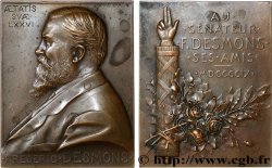 DRITTE FRANZOSISCHE REPUBLIK Plaque, Frédéric Desmons