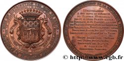 TERZA REPUBBLICA FRANCESE Médaille, Mise en distribution des eaux de Budos