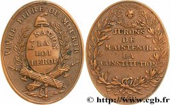 LOUIS XVI Médaille, Pacte fédératif