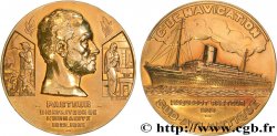 TERZA REPUBBLICA FRANCESE Médaille, Paquebot Pasteur