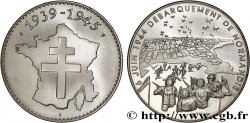 QUINTA REPUBBLICA FRANCESE Médaille commémorative, débarquement de Normandie