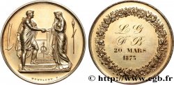 AMOUR ET MARIAGE Médaille de mariage, Couple antique