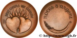 AMOUR ET MARIAGE Médaille, Noces d’argent