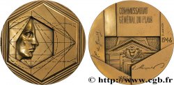 QUINTA REPUBLICA FRANCESA Médaille, Commissariat général du plan