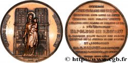 SEGUNDO IMPERIO FRANCES Médaille, Notre Dame de Paris