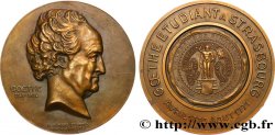 LITTÉRATURE : ÉCRIVAINS/ÉCRIVAINES - POÈTES Médaille, Johann Wolfgang von Goethe, Université de Strasbourg