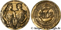 TROISIÈME RÉPUBLIQUE Médaille, 100e anniversaire de la Conférence Générale des tribunaux de commerce