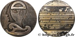 ART, PEINTURE ET SCULPTURE Médaille Le poulpe par Roger Bezombes, Banque corporative du bâtiment et des travaux publics
