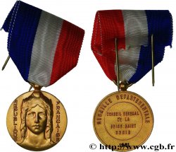 FUNFTE FRANZOSISCHE REPUBLIK Médaille départementale, Conseil général de la Seine Saint Denis