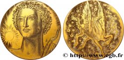 FIFTH REPUBLIC  Médaille, Apollon et Pégase