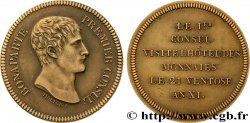 CONSOLATO Médaille, Visite de Bonaparte à l’hôtel des Monnaies de Paris, refrappe