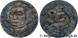 LITTÉRATURE : ÉCRIVAINS/ÉCRIVAINES - POÈTES Médaille, Adam Mickiewicz, Centenaire de sa mort