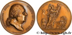 LOUIS XVIII Médaille, Naissance de Henri, duc de Bordeaux, Comte de Chambord, refrappe