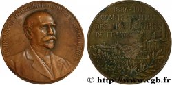TROISIÈME RÉPUBLIQUE Médaille, Henry Darcy, Président du comité des Houillères,j 25e anniversaire