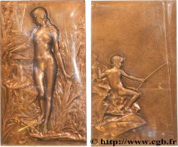CINQUIÈME RÉPUBLIQUE Plaquette de récompense, La Source, refrappe SUP