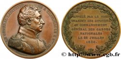 CHARLES X Médaille, Appel au Général Lafayette