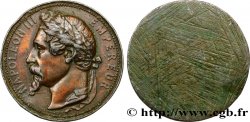 SECOND EMPIRE Médaille uniface, Napoléon III