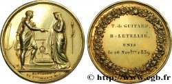 AMOUR ET MARIAGE Médaille de mariage, Couple antique