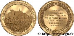 HISTOIRE DE FRANCE Médaille, La Bastille