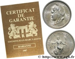QUINTA REPUBBLICA FRANCESE Médaille, Marianne et Déclaration des Droits de l’homme