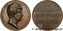 WRITERS - POETS Médaille, Claude Joseph Rouget de Lisle, auteur de la Marseillaise