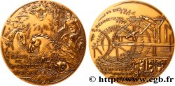 MONUMENTS ET HISTOIRE Médaille, Machine de Marly, Arnold de Ville et Rennequin Sualem