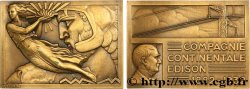 TROISIÈME RÉPUBLIQUE Plaquette, Cinquantenaire de la Compagnie Continentale Edison