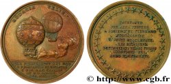 LOUIS XVI Médaille, Expérience aérostatique, Premier vol de ballons habités
