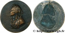 VARIOUS CHARACTERS Médaille, Buste habillé, (Marat?) tirage uniface