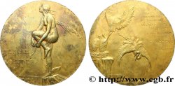 TROISIÈME RÉPUBLIQUE Médaille, FERIAM SIDERA, 20 années de présidence, Commission d’aviation de l’aéro-club de France TTB