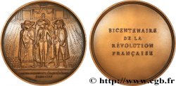 CINQUIÈME RÉPUBLIQUE Médaille, Bicentenaire de la Révolution, Convocation des États généraux