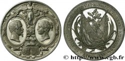 SECOND EMPIRE Médaille, Visite de Napoléon III à Victoria