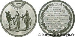 GRANDE-BRETAGNE - GEORGES III Médaille, Paix de Paris