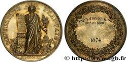 TROISIÈME RÉPUBLIQUE Médaille, Exposition de Riom