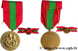 CINQUIÈME RÉPUBLIQUE Médaille, Famille française