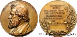 SCIENCES & SCIENTIFIQUES Médaille, August Wilhelm von Hofmann, Prix décerné par la société chimique allemande