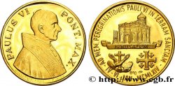 VATICAN ET ÉTATS PONTIFICAUX Médaille, Paul VI, Pèlerinage en Terre Sainte