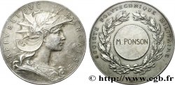 TROISIÈME RÉPUBLIQUE Médaille, Société polytechnique Militaire