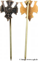 VIERTE FRANZOSISCHE REPUBLIK Épingle cravate, croix de guerre de la victoire