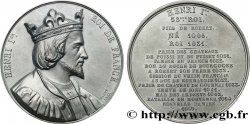 LOUIS-PHILIPPE Ier Médaille, Roi Henri Ier