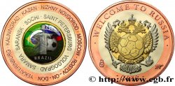 FÉDÉRATION DE RUSSIE Médaille, coupe du monde, football - Brésil