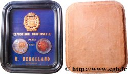 III REPUBLIC Tableau, Fac-similé, Médaille, Exposition Universelle