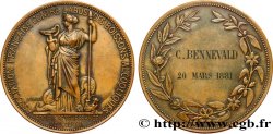 ASSOCIATIONS PROFESSIONNELLES - SYNDICATS Médaille, Société de tempérance