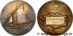 TROISIÈME RÉPUBLIQUE Médaille, Challenge dériveurs, Société Hippique de Narbonne